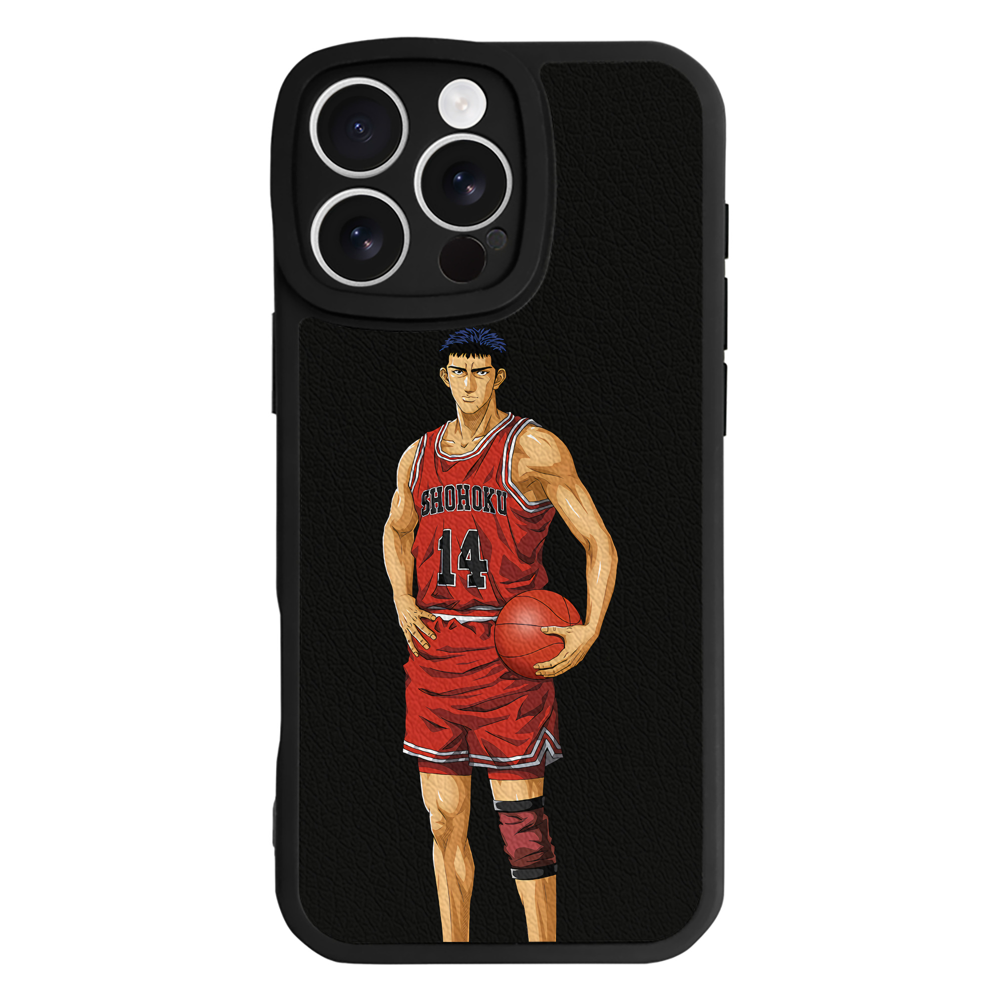 （画像用） SLAM DUNK／スラムダンク 【iPhone 16シリーズ対応】シリコンスマホケース（レザー調） 材質：シリコン